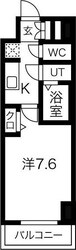 ディアレイシャス尾頭橋の物件間取画像